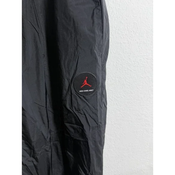 Jordan x Nina Chanel Abney Women's Pants Black-University Red DO4154-010 Size S - Picture 2 of 6